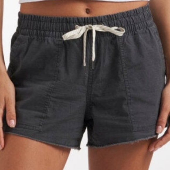 Vuori Vintage Ripstop Shorts Charcoal Women's Small - Picture 1 of 5